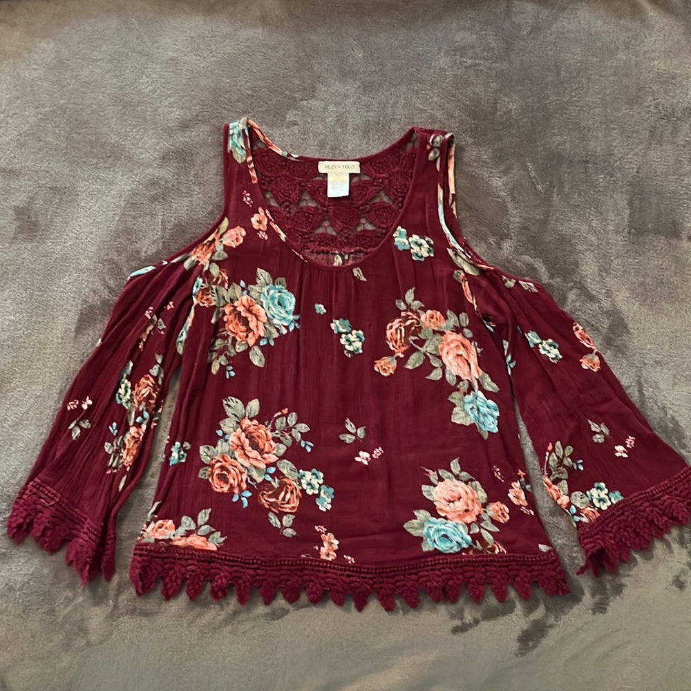 Miley Molley floral blouse